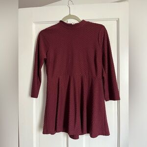 Motherhood Maternity peplum top Small